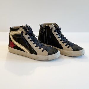 Shu Shop Women’s Roxette Side Zip High Top Sneakers